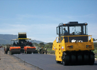 坦桑尼亞105項目路面施工